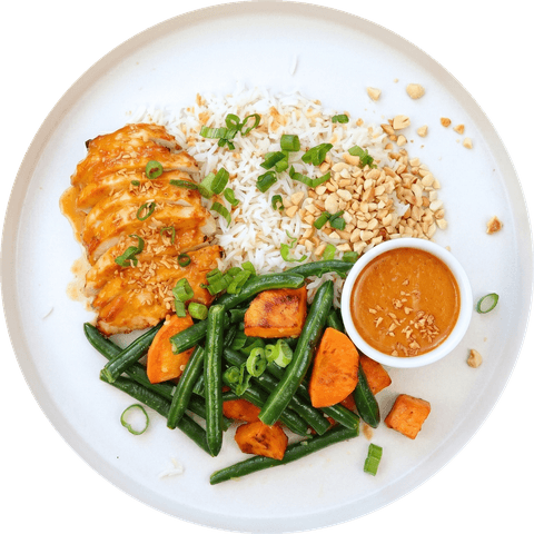 Bali Belly Peanut Chicken Satay