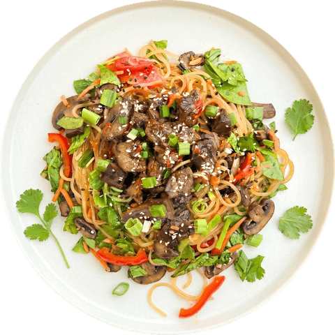 K-Pop Beef Glass Noodles