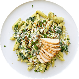 Pesto Party Chicken Rotini
