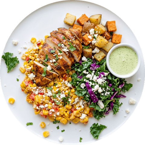 The Corn Star Cajun Chicken