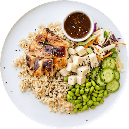 Tiki Teriyaki Chicken Poke Bowl