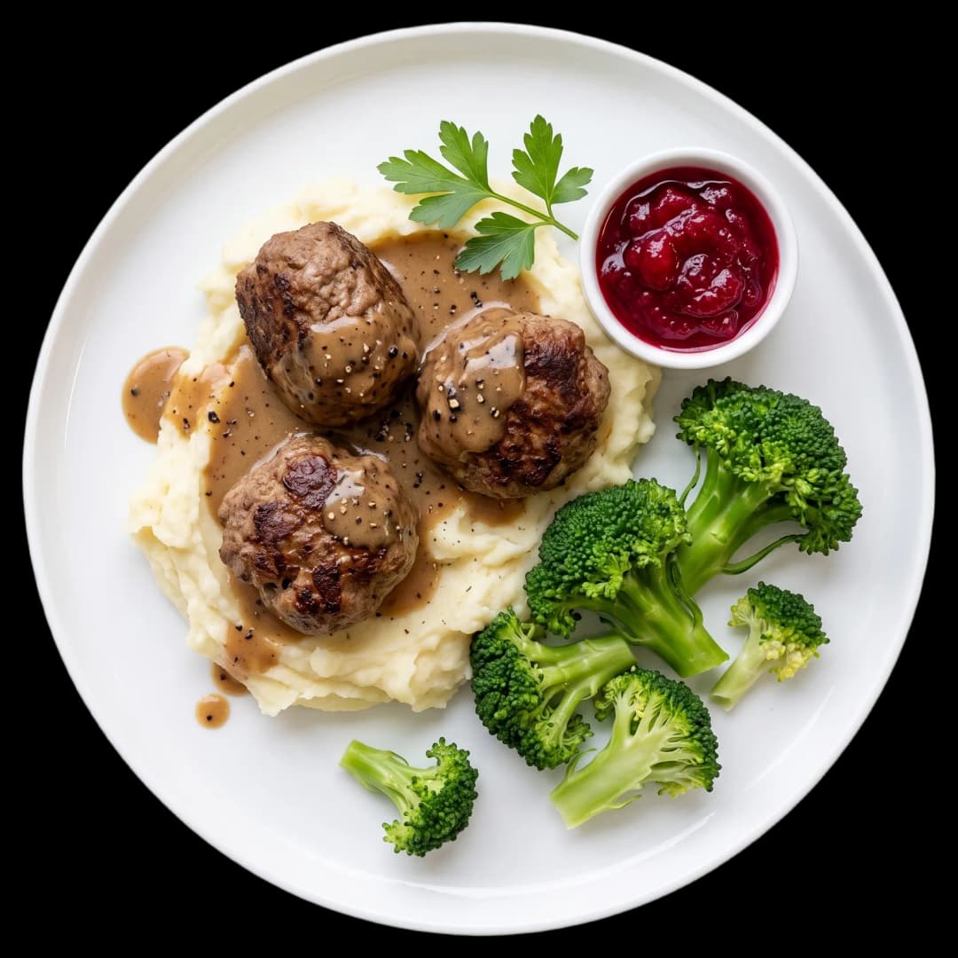 Ballin’ In Gravy Swedish Meatballs