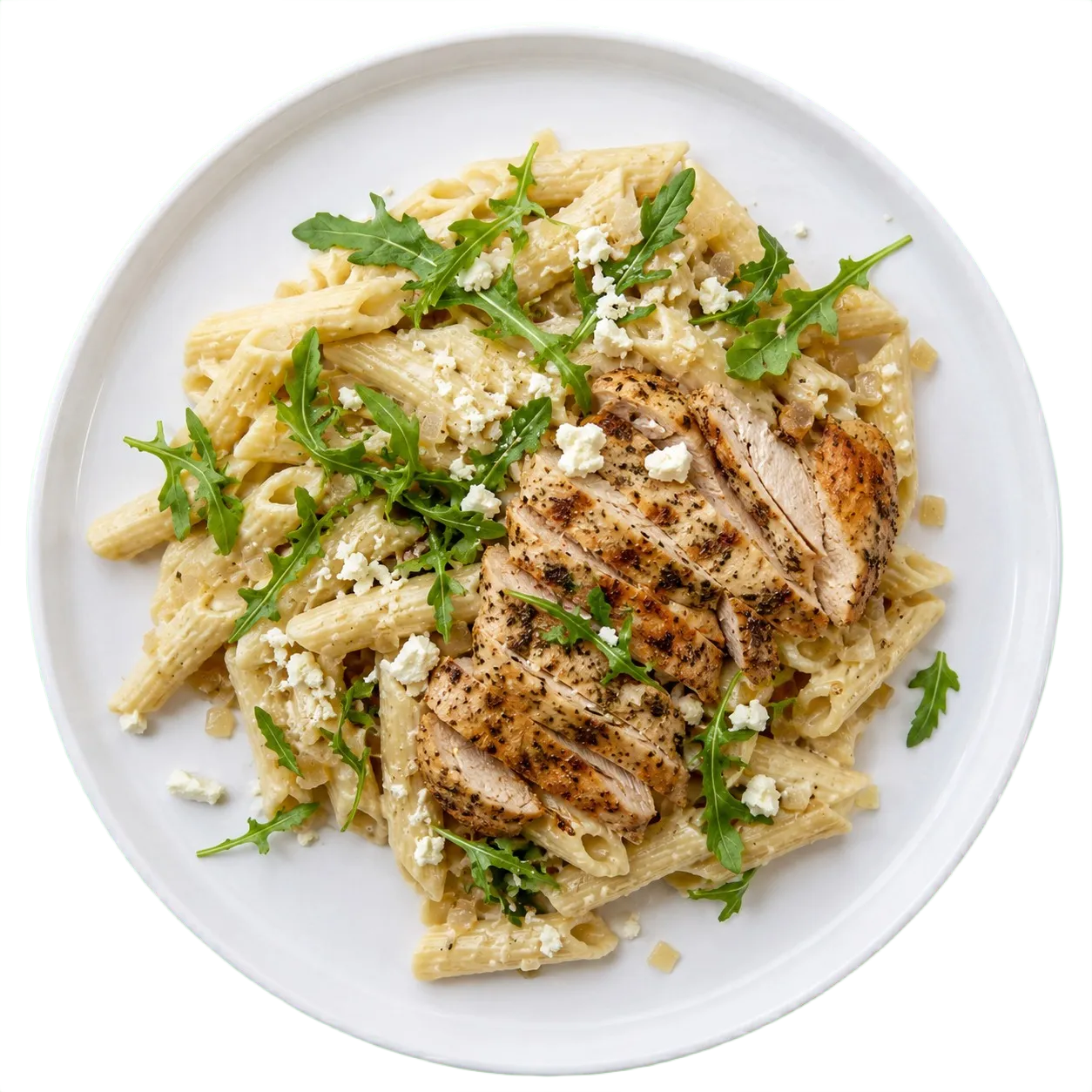 Herb Roasted Chicken Alfredo