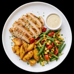 Garlic Parm-adise Chicken