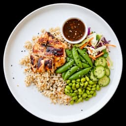 Tiki Teriyaki Chicken Poke Bowl