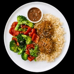 Aloha Teriyaki Turkey Meatballs