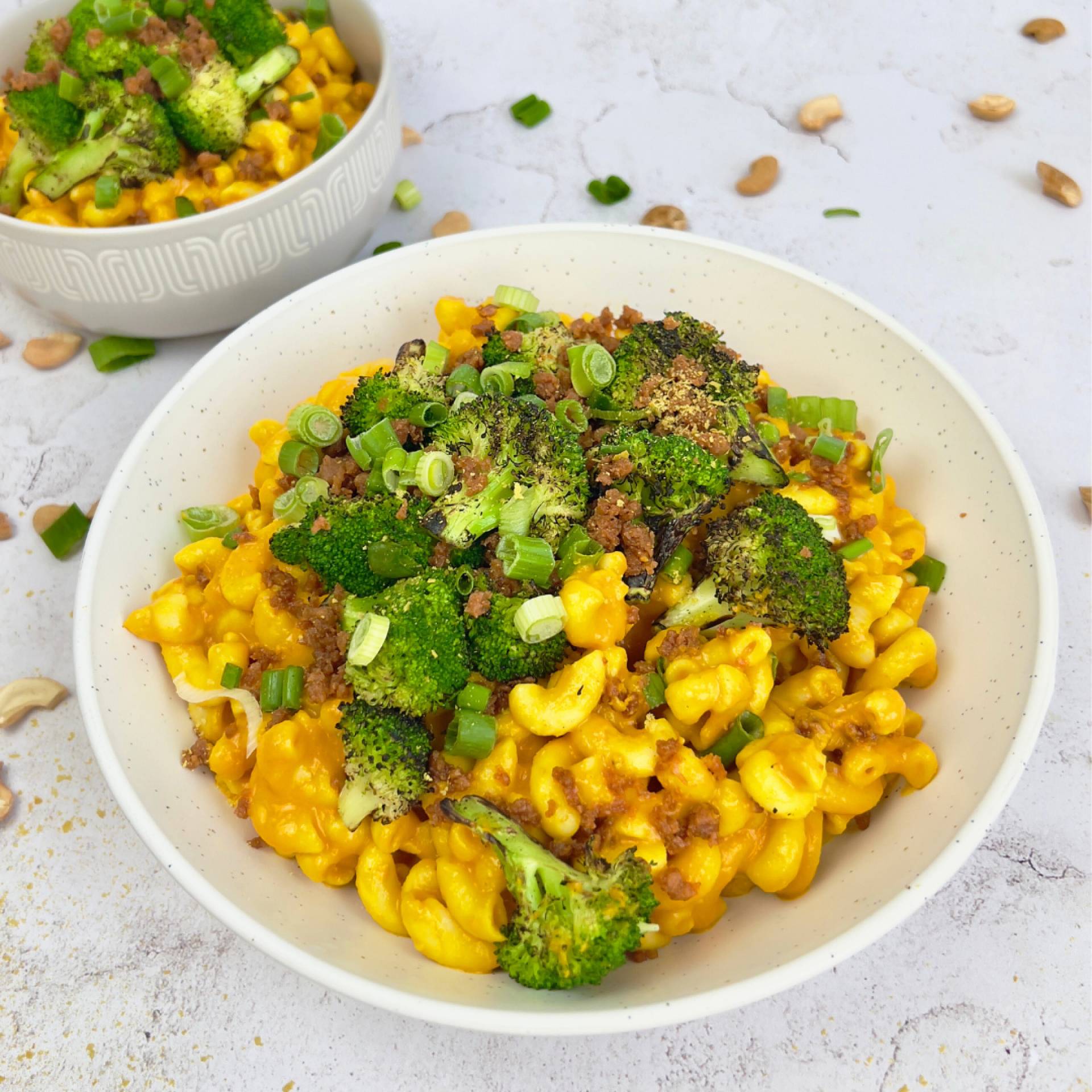 [GF] Loaded Ba'con Mac + Cheeze