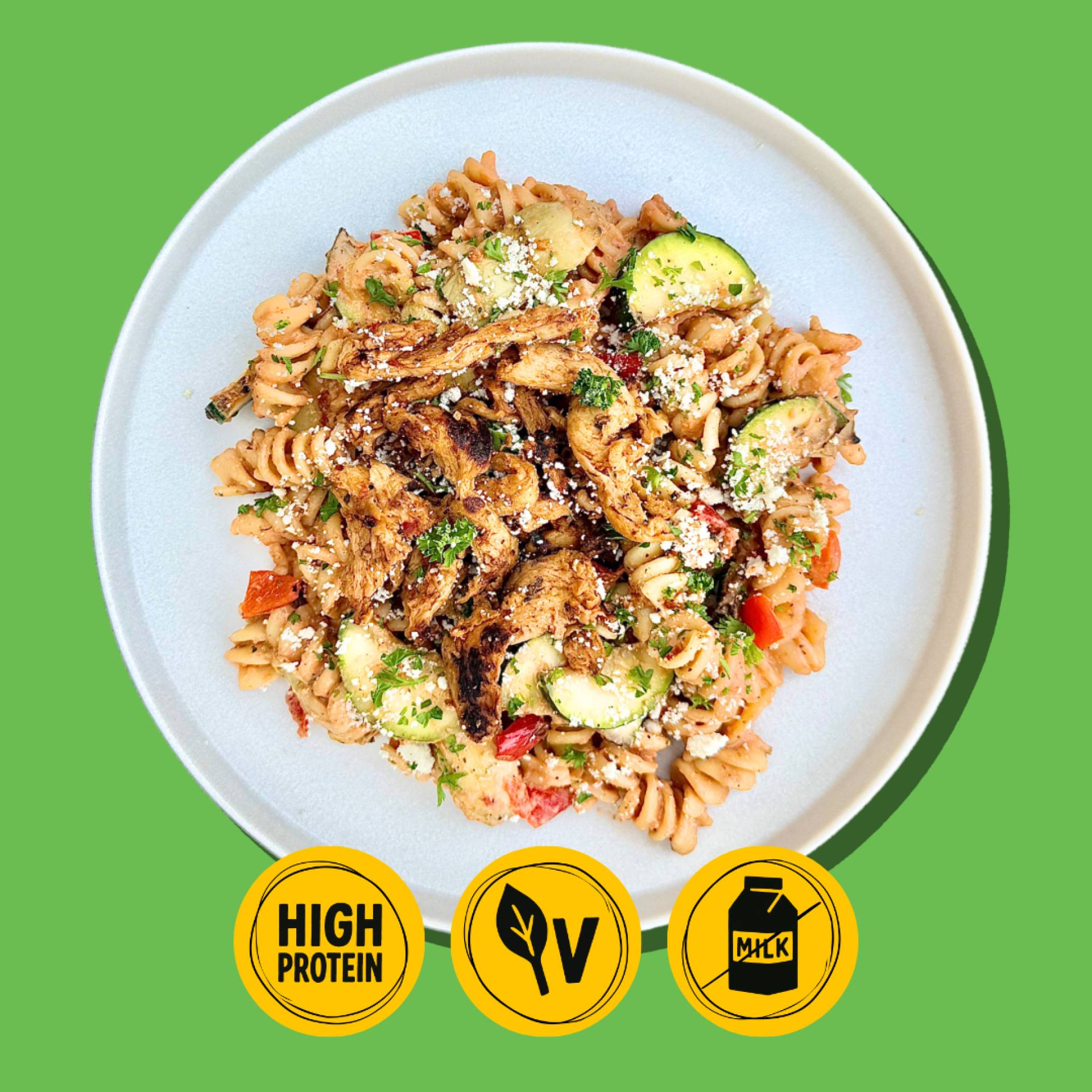 Tuscan Blush Chick'n Primavera