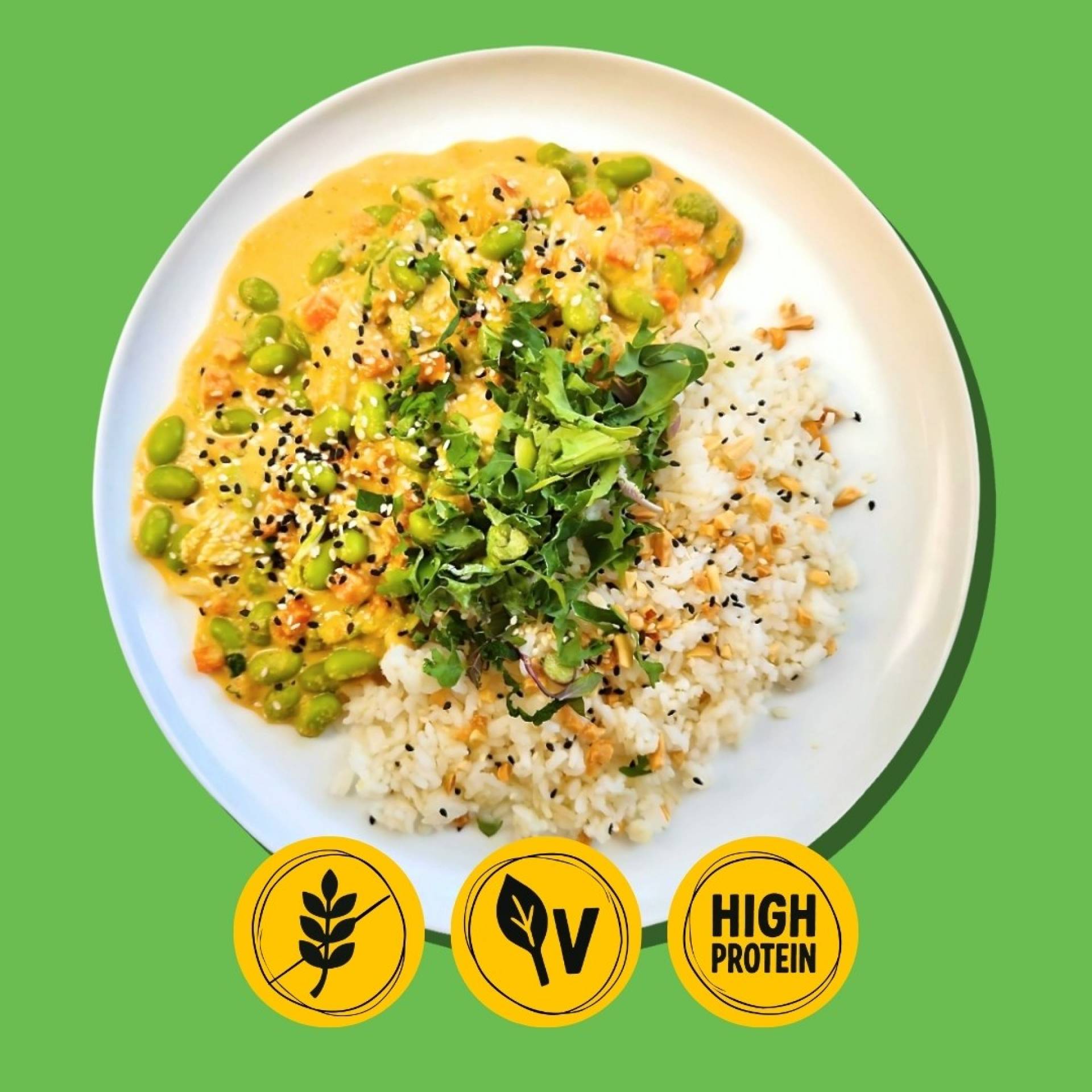 Peanut Paradise Yellow Thai Curry