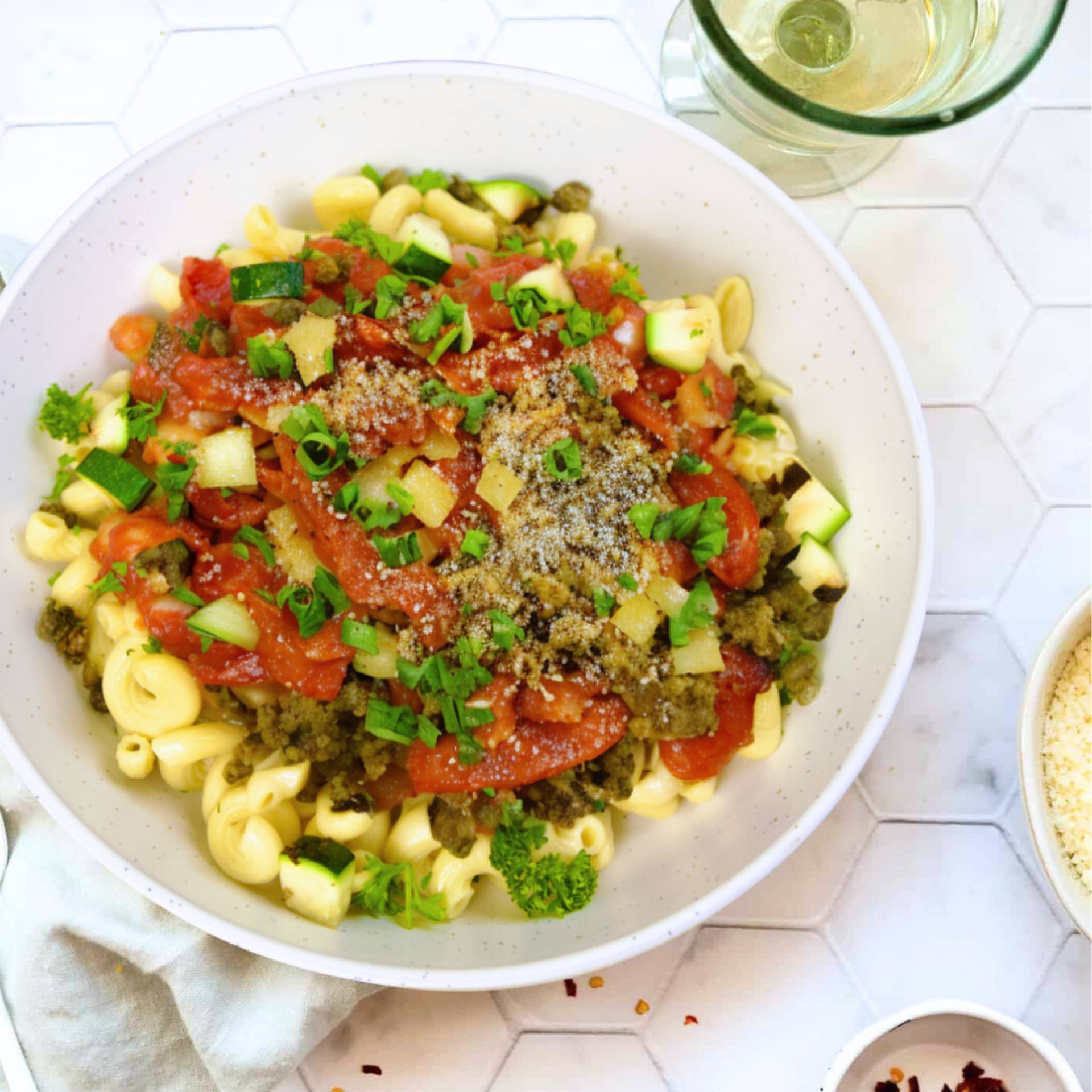 Fire Roasted Tomato Puttanesca