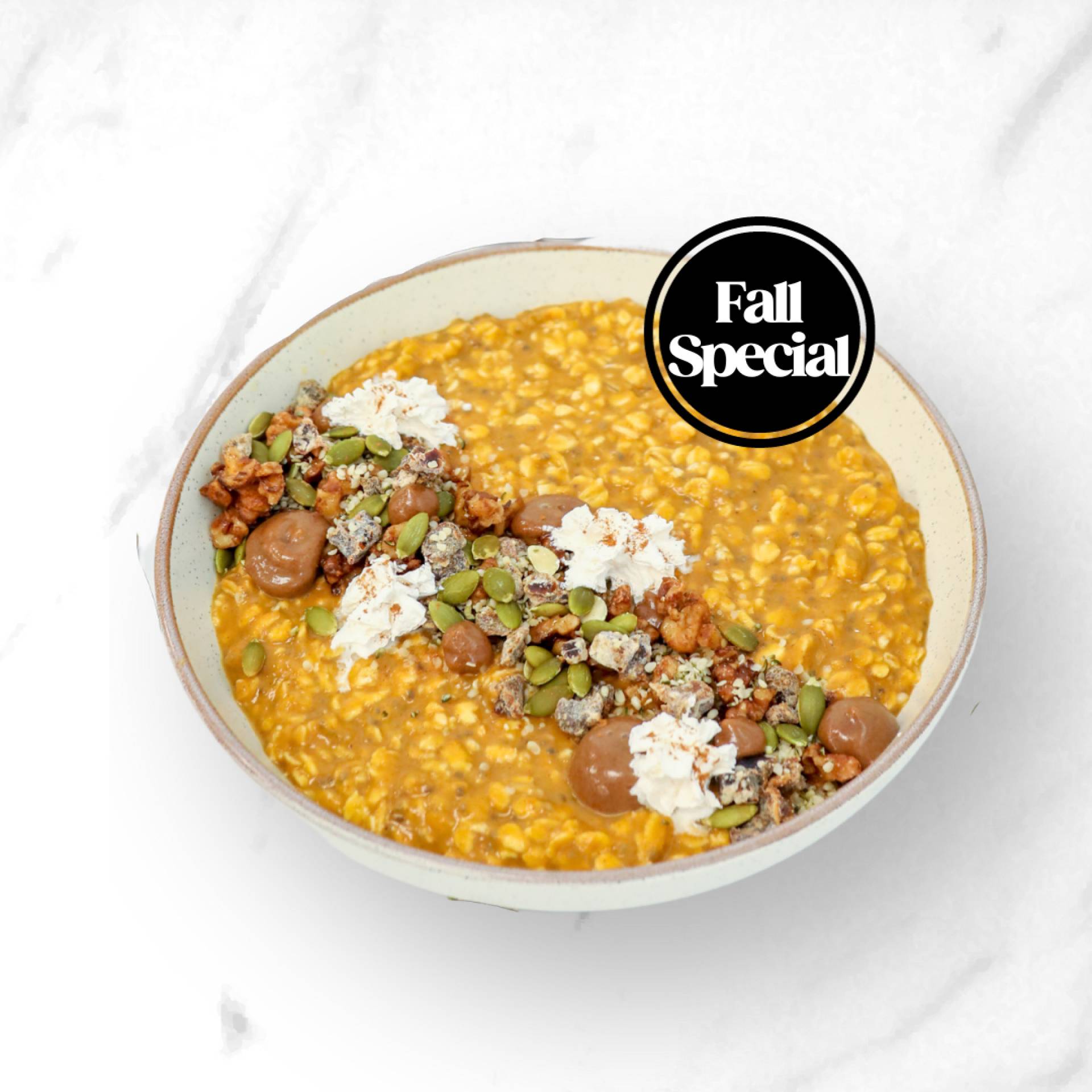 Pumpkin Spice Overnight Oat Cup