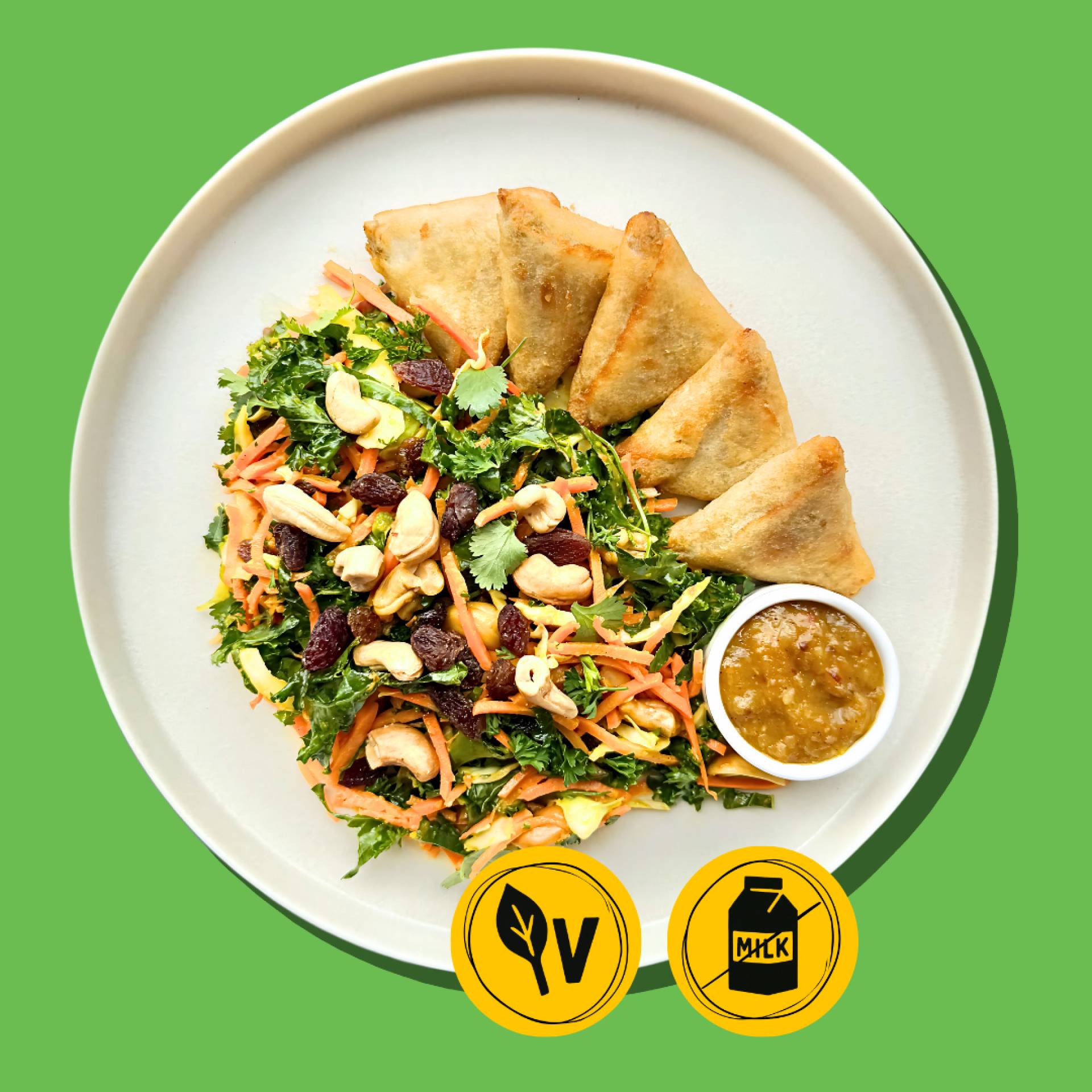 Flaky-Five Samosa Platter