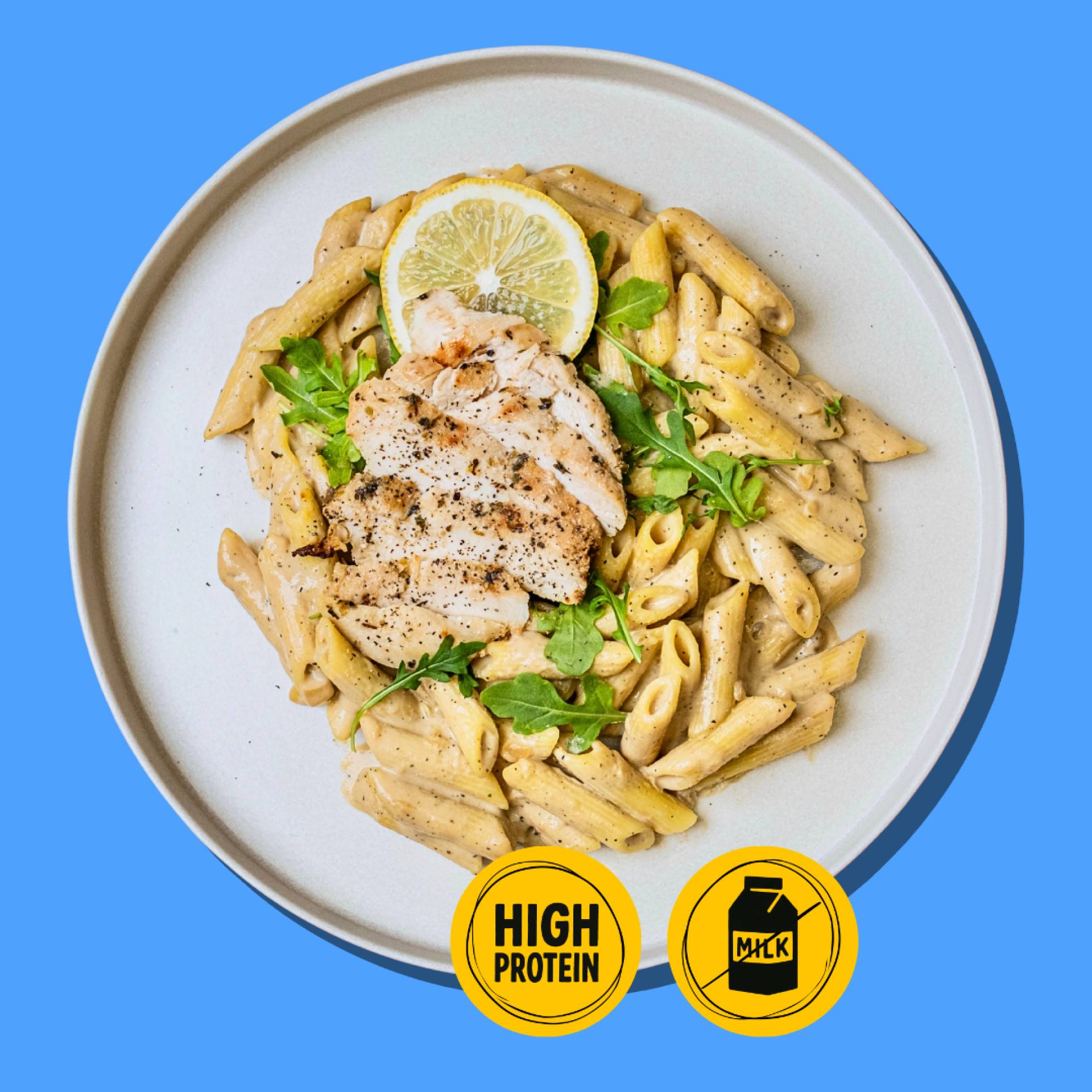 Herb Roasted Chicken Alfredo