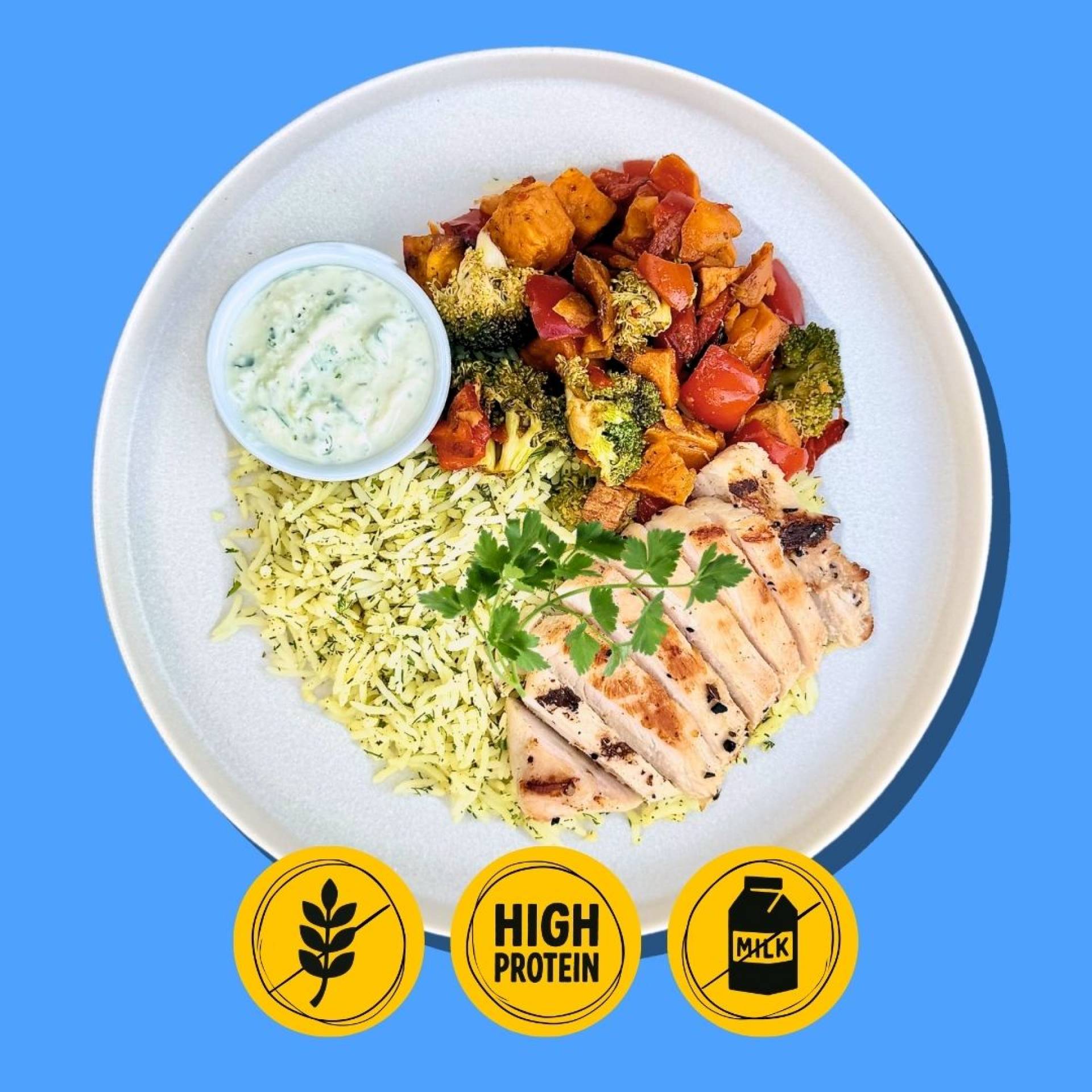 Opa‑Licious Chicken Souvlaki