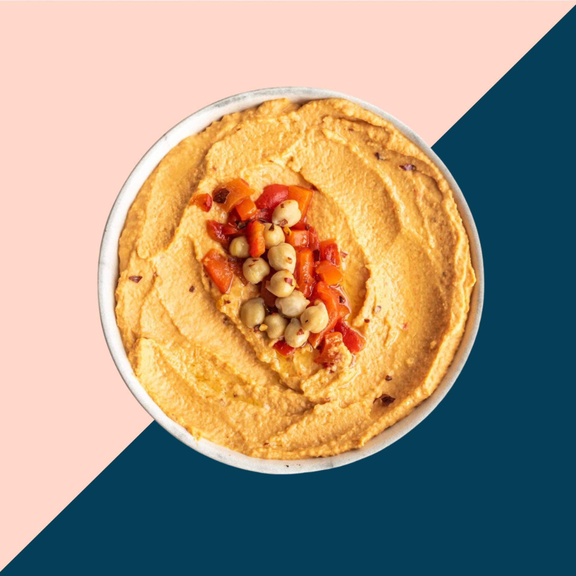 Roasted Red Pepper Hummus