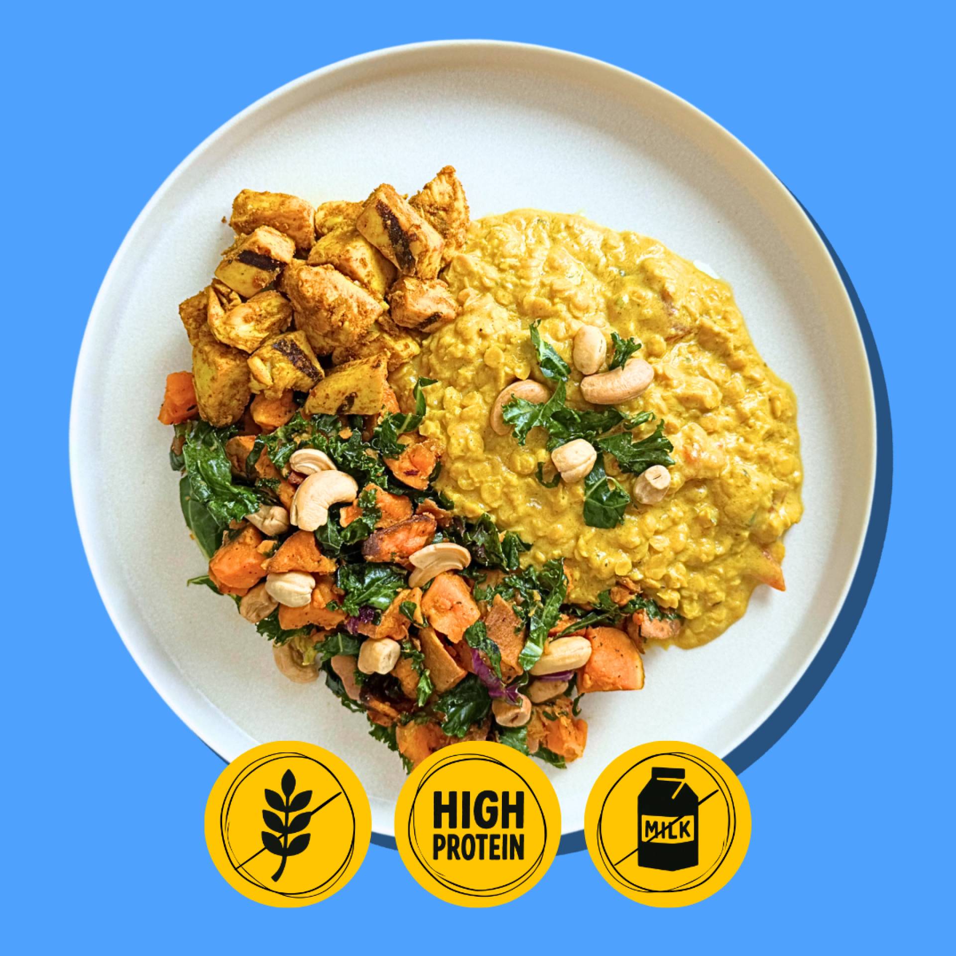Golden Hour Curry with Tandoori Chicken
