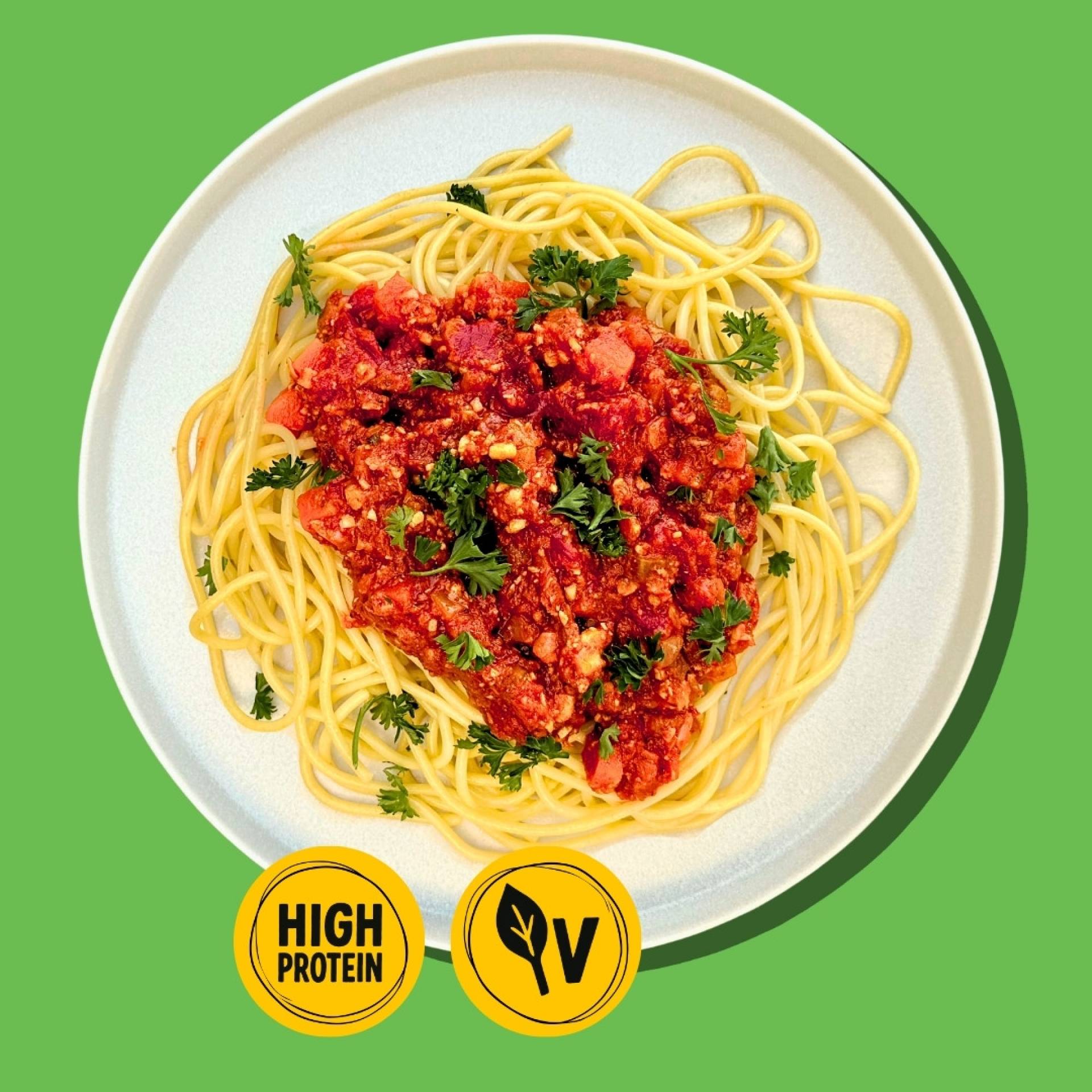 Tempeh Twist Bolognese