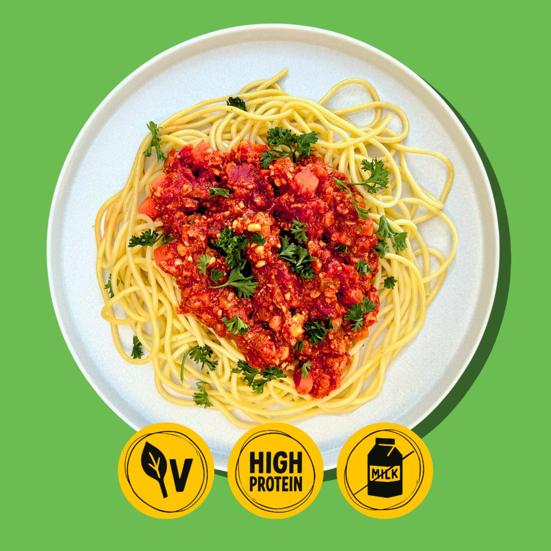 Tempeh Twist Bolognese