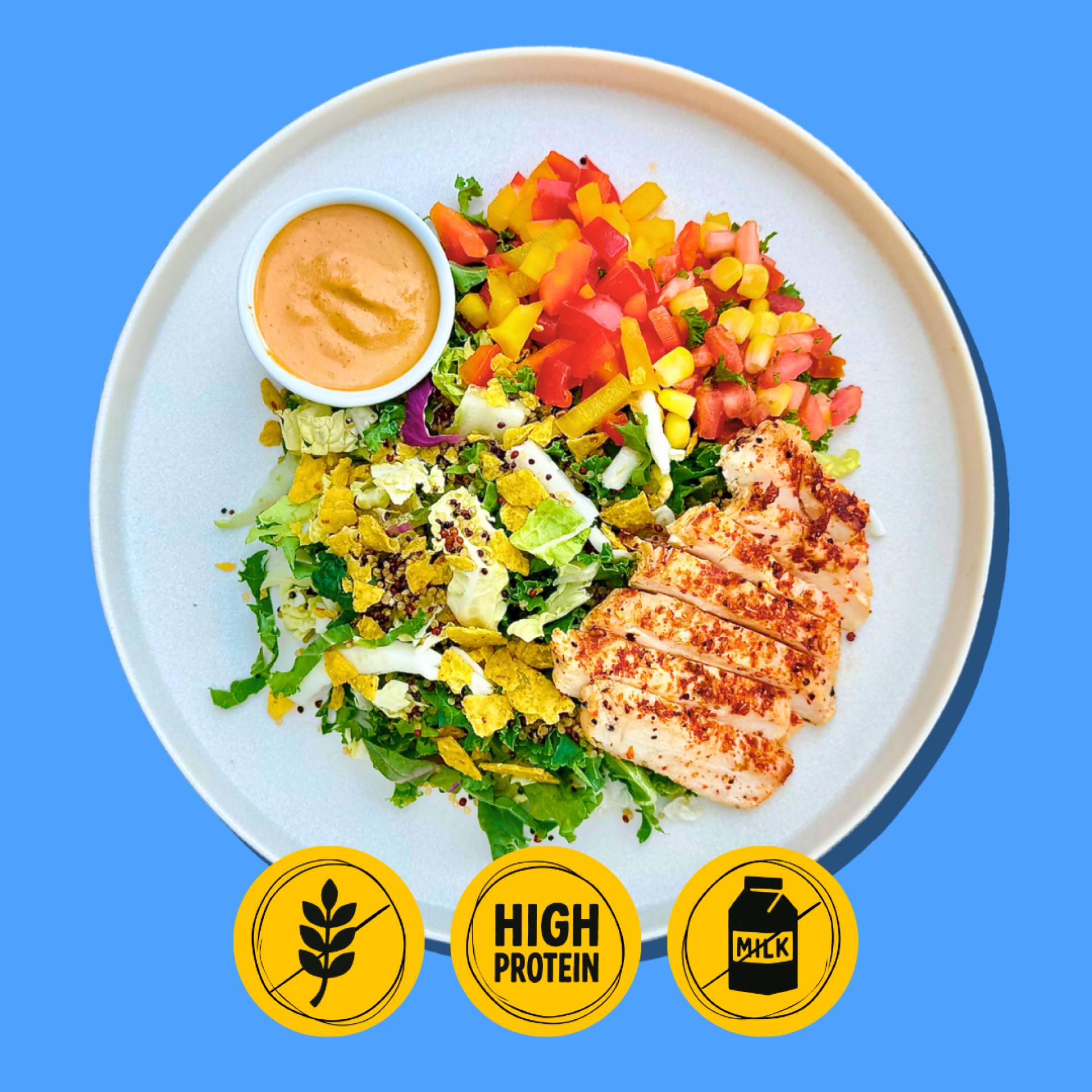 Santa Fe Sunset Chicken Salad