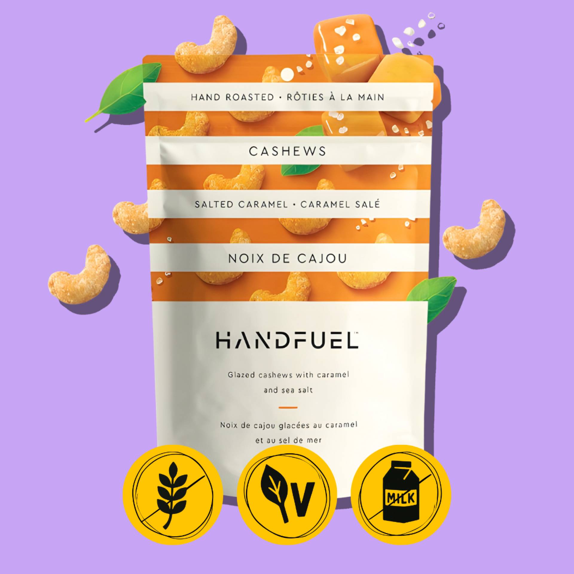 Handfuel Salted Caramel Cashews