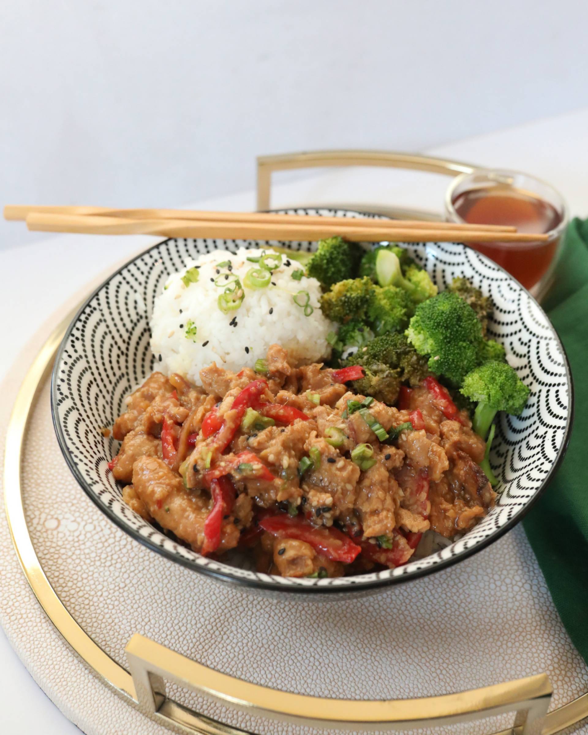 Mongolian B'eef + Broccoli