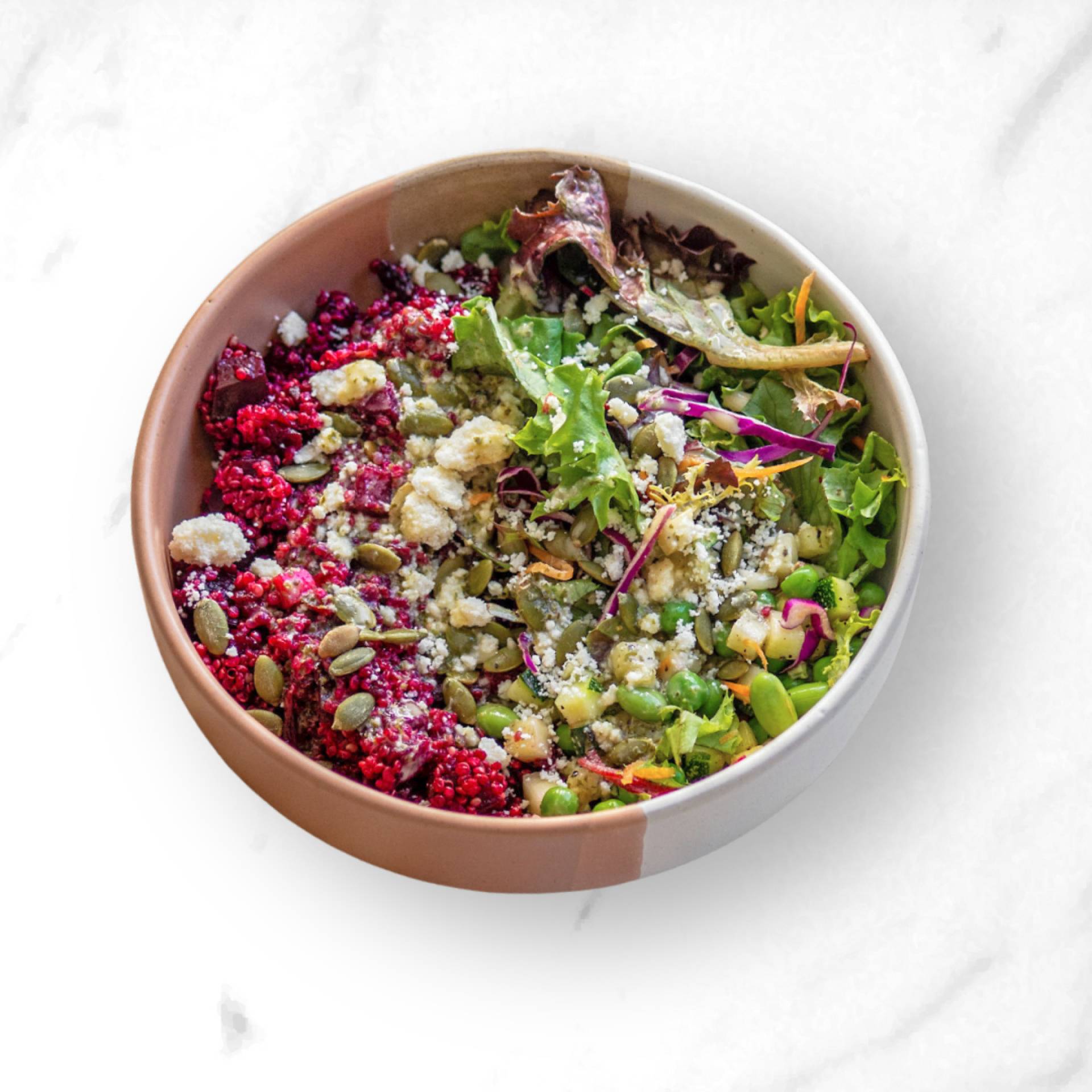 Ruby Beet + Pistachio Power Bowl