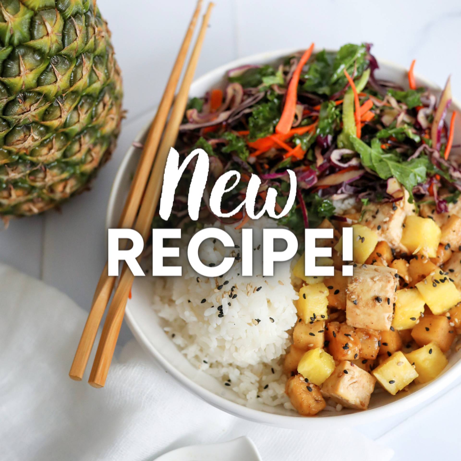 Grilled Pineapple Teriyaki Stir Fry