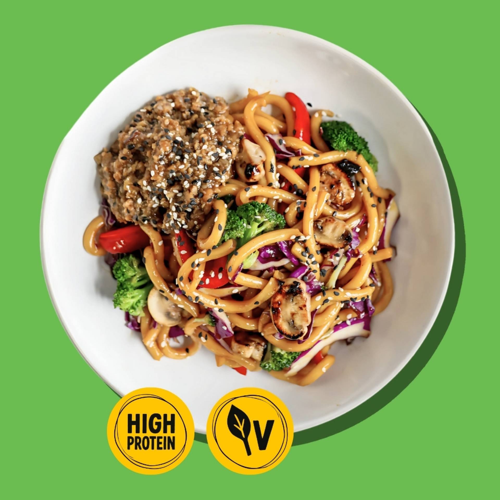 Hot Dang Veggie Hoisin Udon