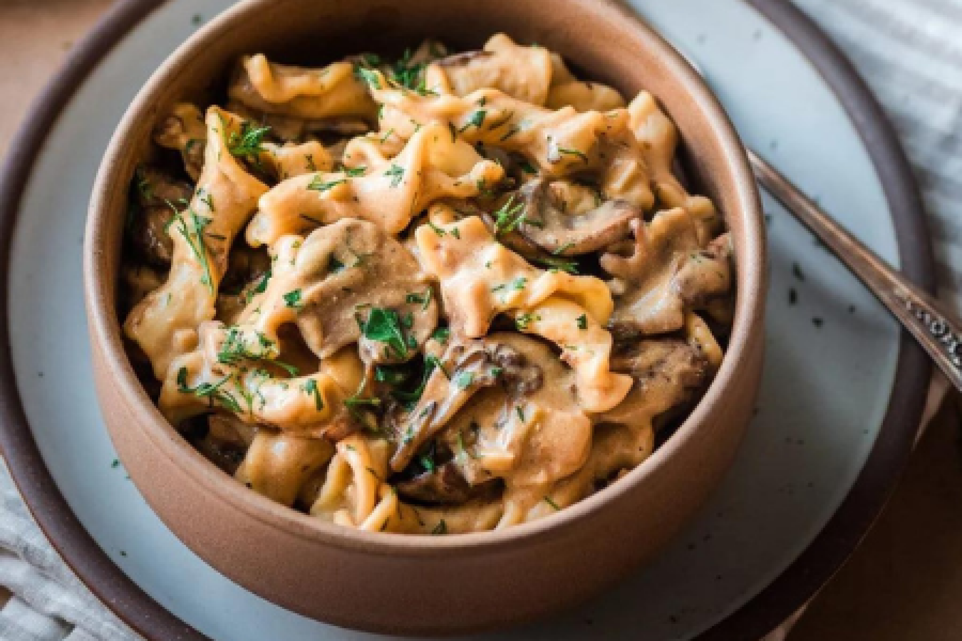 Mushroom Stroganoff